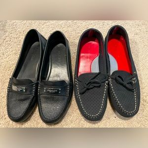 Used Lot Loafers Tommy Hilfiger and Coach